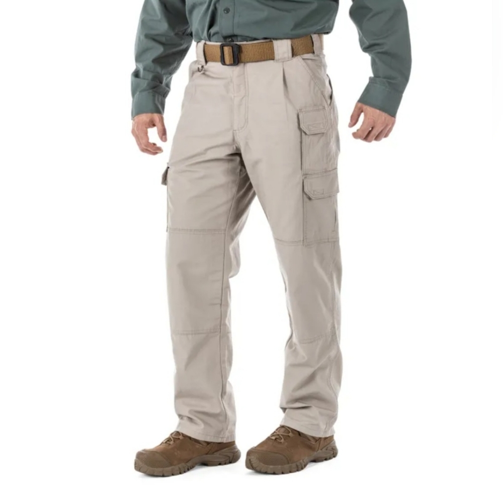Men's 5.11 Tactical Khaki Tan Cargo Pants poly/cotton size 44 x 36